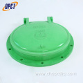 Fiberglass flap valve for drain water back flow